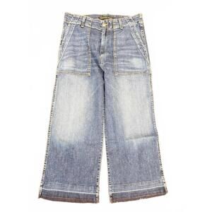 NWT New Veronica Beard Lou Released Hem Gaucho Jeans 32